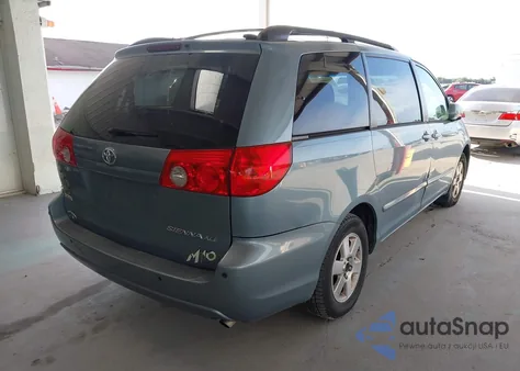 2007 Toyota Sienna Xle z USA, uszkodzony, nr VIN 5TDZK22C67S013959